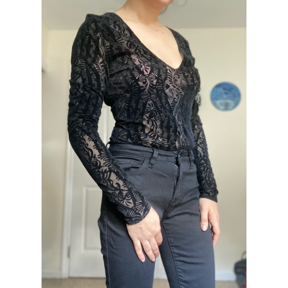 Free People lace bodysuit